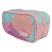 Imagen secundaria de cartuchera flower power pink mint 2