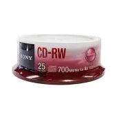 Cd rw sony torre x 25