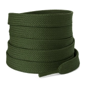 Imagen de Cordón tenis plano 120cm verde militar