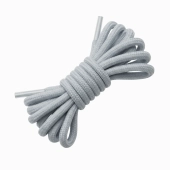 Imagen de Cordón tenis redondo 40cm gris claro