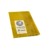 Forro acetato cuaderno pequeño amarillo x 10
