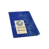 Forro acetato cuaderno pequeño azul x 10