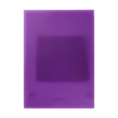 Imagen de Pasta anillado policover traslucida carta morada x 50