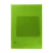 Imagen de Pasta anillado policover traslucida carta verde limón x 50