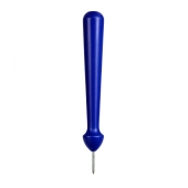 Punzón punta metálica azul