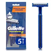 Imagen de Máquina de afeitar gillette hojas y cabeza móvil x 5