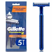 Imagen de Máquina de afeitar gillette hojas y cabeza móvil x 5