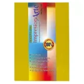 Cartulina iris 1/8 amarilla x 10