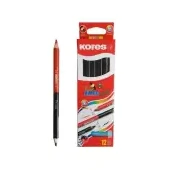 Lápiz kores jumbo twin x 12