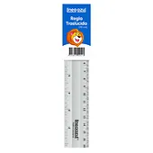 Imagen de Regla linea azul plástica 20cm