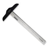 Imagen de Regla linea azul plástica t 30cm