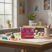 Imagen secundaria de plastilina mi trensito barra 500gr fucsia 1
