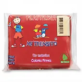 Imagen de Plastilina mi trensito barra 500gr roja