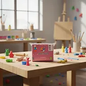 Imagen secundaria de plastilina mi trensito barra 500gr rosada 2