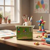 Imagen secundaria de plastilina mi trensito barra 500gr verde manzana 1
