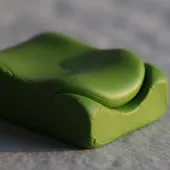 Imagen secundaria de plastilina mi trensito barra 500gr verde manzana 2