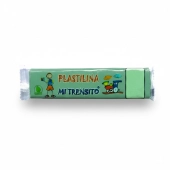 Imagen de Plastilina mi trensito barra 55gr verde claro