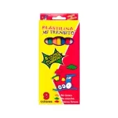 Plastilina mi trensito caja mediana x 9