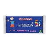 Plastilina mi trensito en barra 250gr azul