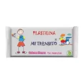 Imagen de Plastilina mi trensito barra 250gr blanca