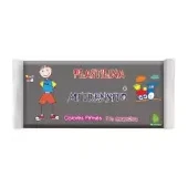 Plastilina mi trensito en barra 250gr gris
