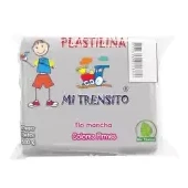 Imagen de Plastilina mi trensito barra 500gr blanca