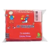 Imagen de Plastilina mi trensito barra 500gr roja