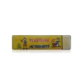 Imagen de Plastilina mi trensito barra 55gr amarilla