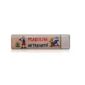 Plastilina mi trensito en barra 55gr piel