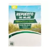 Repuesto folder norma 105 80 hojas