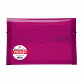 Imagen de Carpeta fuelle plástica offi esco oe-812 oficio fucsia