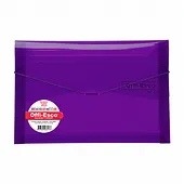 Imagen de Carpeta fuelle plástica offi esco oe-812 oficio morada