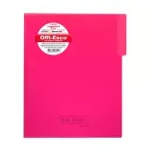 Imagen de Carpeta legajadora con gancho offi esco oe-808 carta fucsia