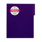 Carpeta legajadora con gancho offi esco oe-808 carta morado
