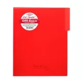 Imagen de Carpeta legajadora con gancho offi esco oe-808 carta rojo