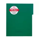 Imagen de Carpeta legajadora con gancho offi esco oe-808 carta verde