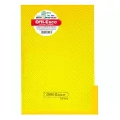 Carpeta legajadora con gancho offi esco oe-809 oficio amarillo