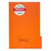 Imagen de Carpeta legajadora con gancho offi esco oe-809 oficio naranja