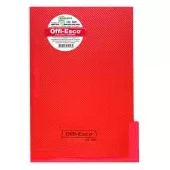 Carpeta legajadora con gancho offi esco oe-809 oficio rojo