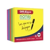 Notas adhesivas offi esco oe-366 mediano