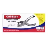 Perforadora offi esco 1 hueco metálica oe-340