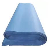 Papel seda pliego azul claro x 25