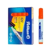 Imagen de Marcador pelikan borrable 426 naranja x 10