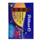 Imagen de Marcador pelikan metalizado cobre x 10