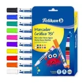 Imagen de Marcador pelikan gráfico multicolor x 10