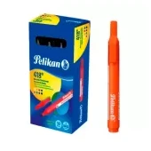 Imagen de Marcador pelikan permanente 418 naranja x 10