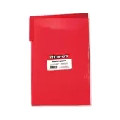 Imagen de Carpeta plastica legajadora primavera oficio roja