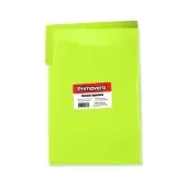 Imagen de Carpeta plastica legajadora primavera oficio verde limon