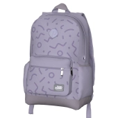 Imagen de Morral juvenil primavera macaron impreso lila