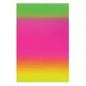 Imagen de Cartulina degrade 1/2 verde fucsia amarillo